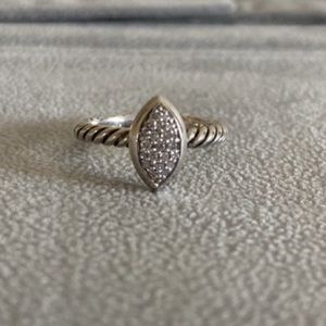 David Yurman Pave Diamond Ring